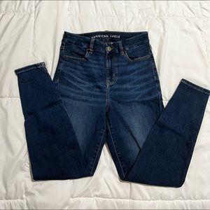 American Eagle curvy High raise jeggings